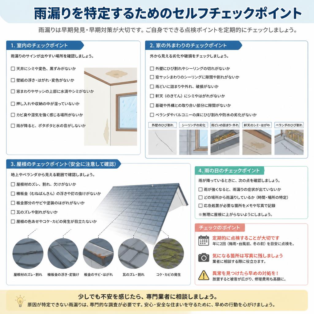 自分でできるチェックポイント