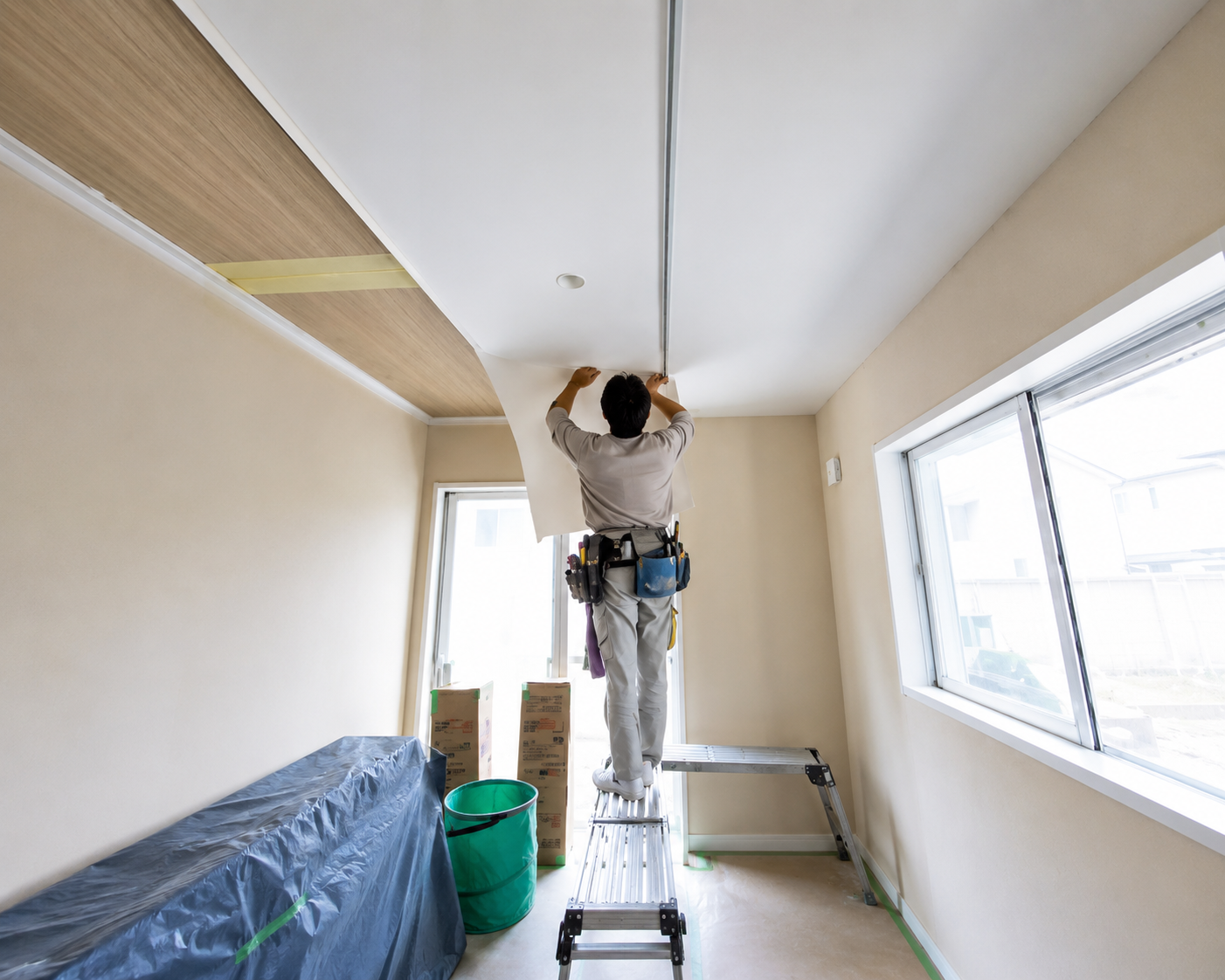 壁紙・クロスの張り替え費用の目安！部屋の広さ別シミュレーション