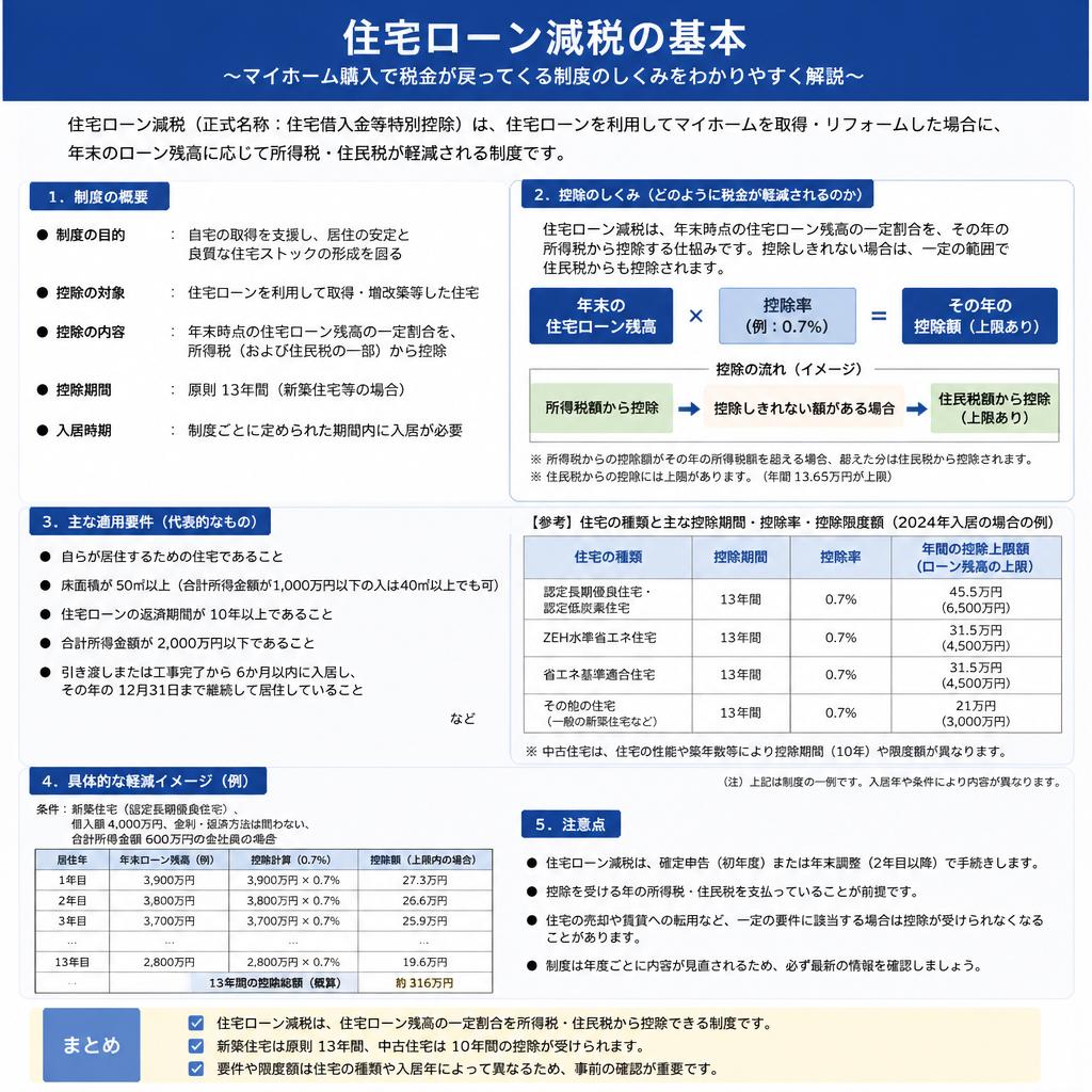 住宅ローン減税とは何か？