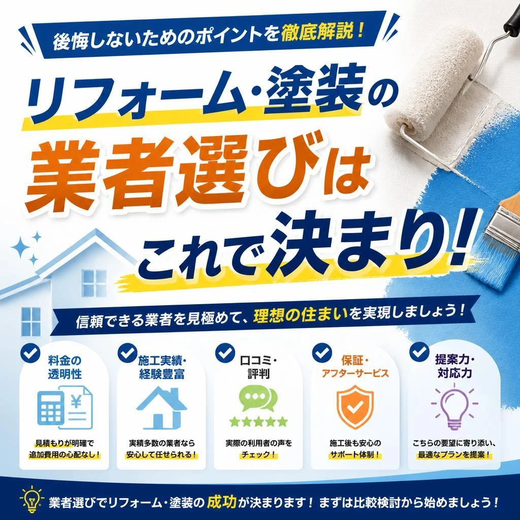相見積もりの正しい断り方と業者選びの基準