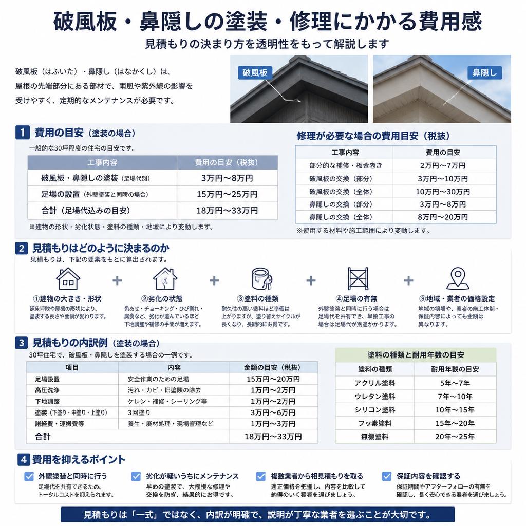 費用についての詳細