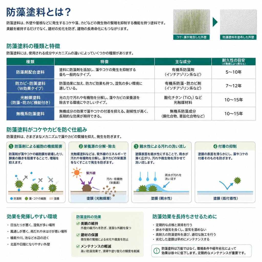 4. 防藻塗料の基礎知識