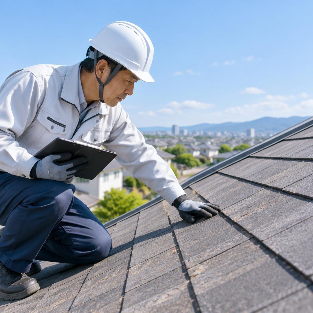 屋根の無料点検実施中！状態をプロの目で確認