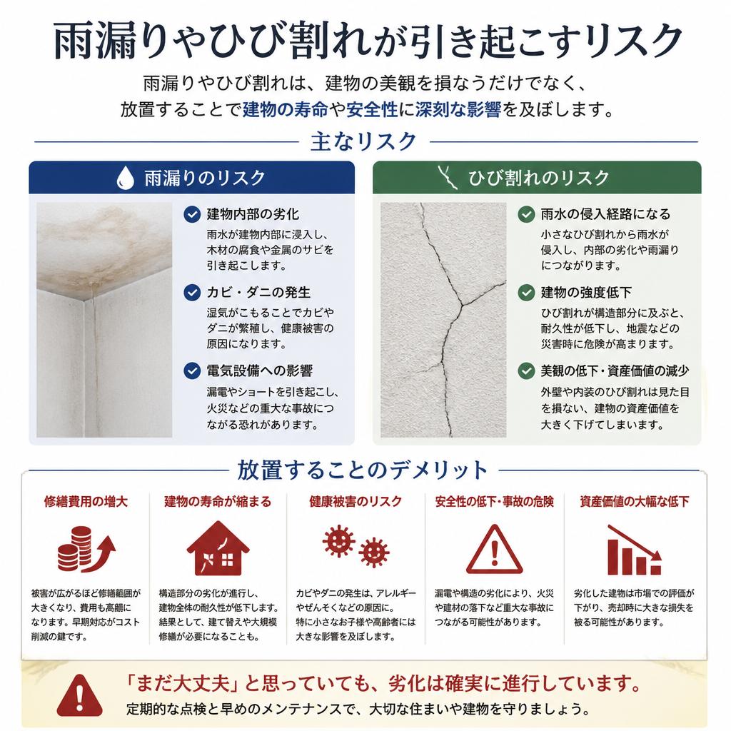 屋根のトラブルが招く危険とは？