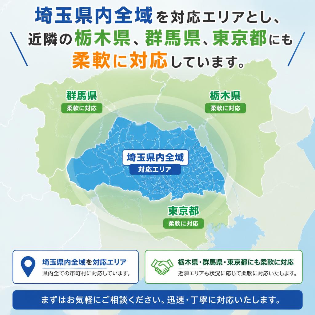 エリア対応の強み