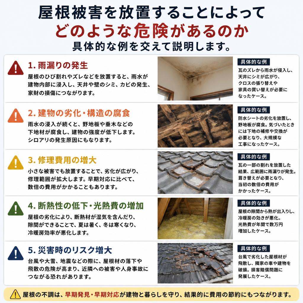 4. 被害を見逃すとこんなに危険!