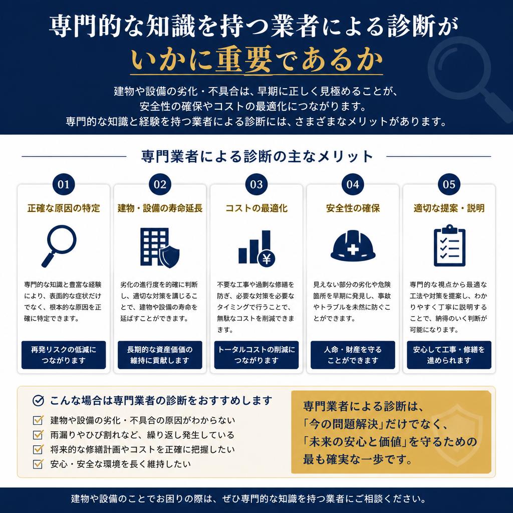 5. 専門家による屋根診断の重要性